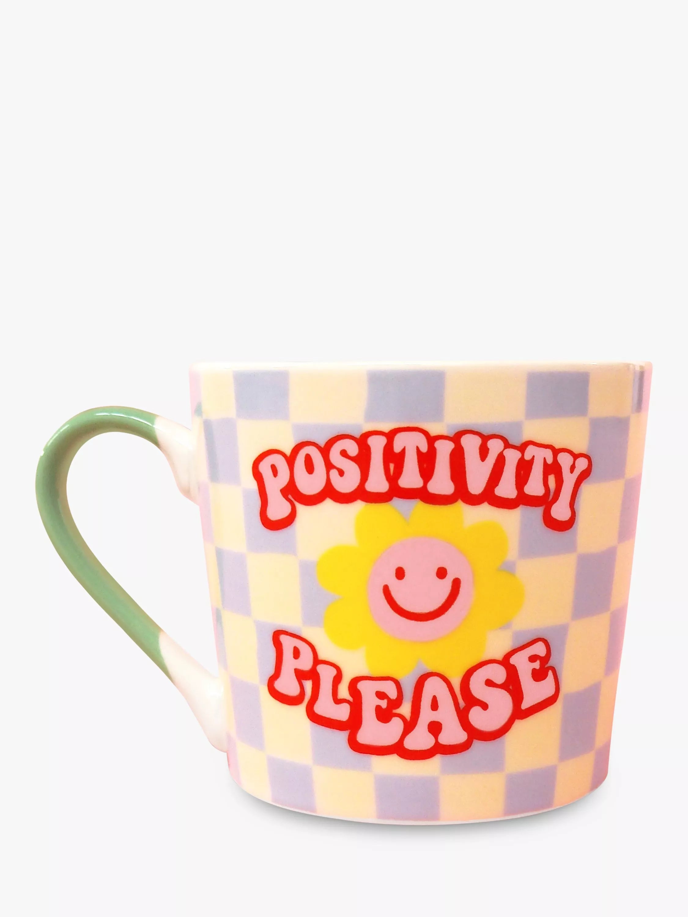 Eleanor Bowmer Positivity Please mug 300ml - British product