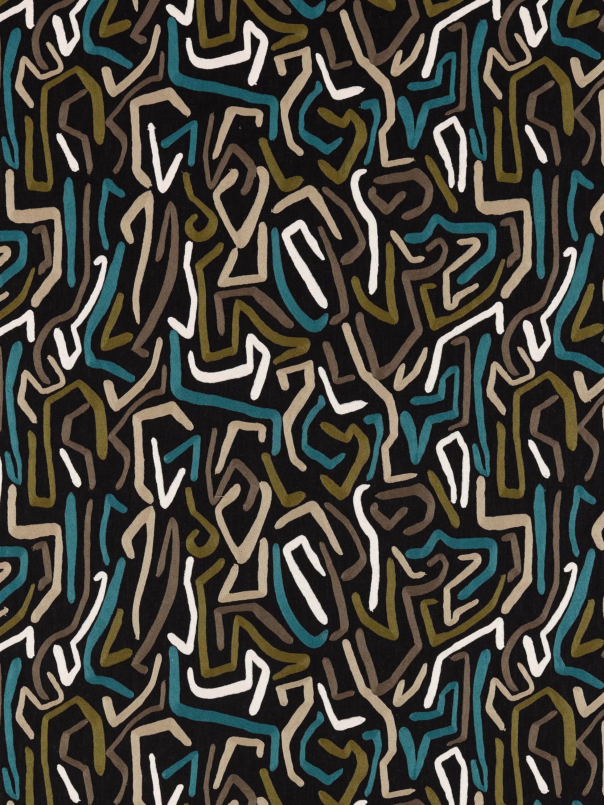 Harlequin Synchronic furnishing fabric abstract pattern 139.2cm, UK version