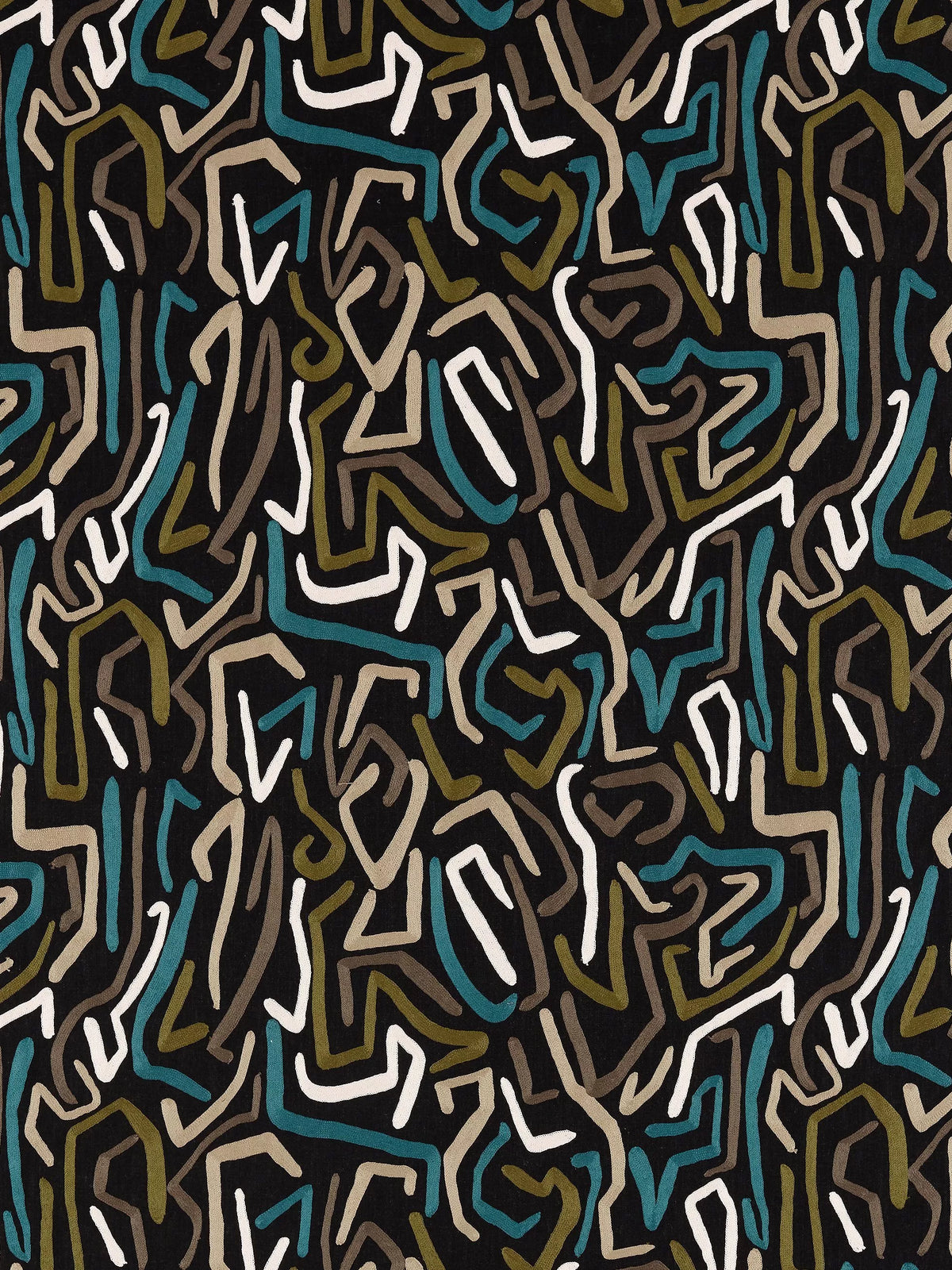 Harlequin Synchronic furnishing fabric abstract pattern 139.2cm, UK version