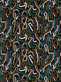 Harlequin Synchronic furnishing fabric abstract pattern 139.2cm, UK version