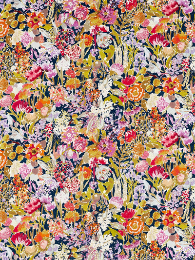 John Lewis Harlequin Sanguine Furnishing Fabric Pomegranate/Clementine/Peony/Blueberry- Buy online at McGrocer