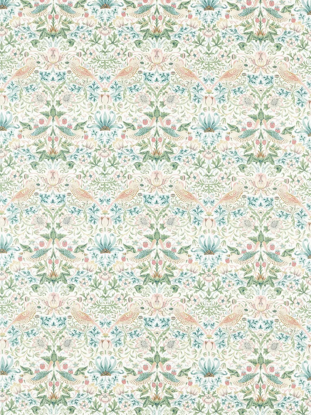 Morris & Co. Strawberry Thief Furnishing Fabric
