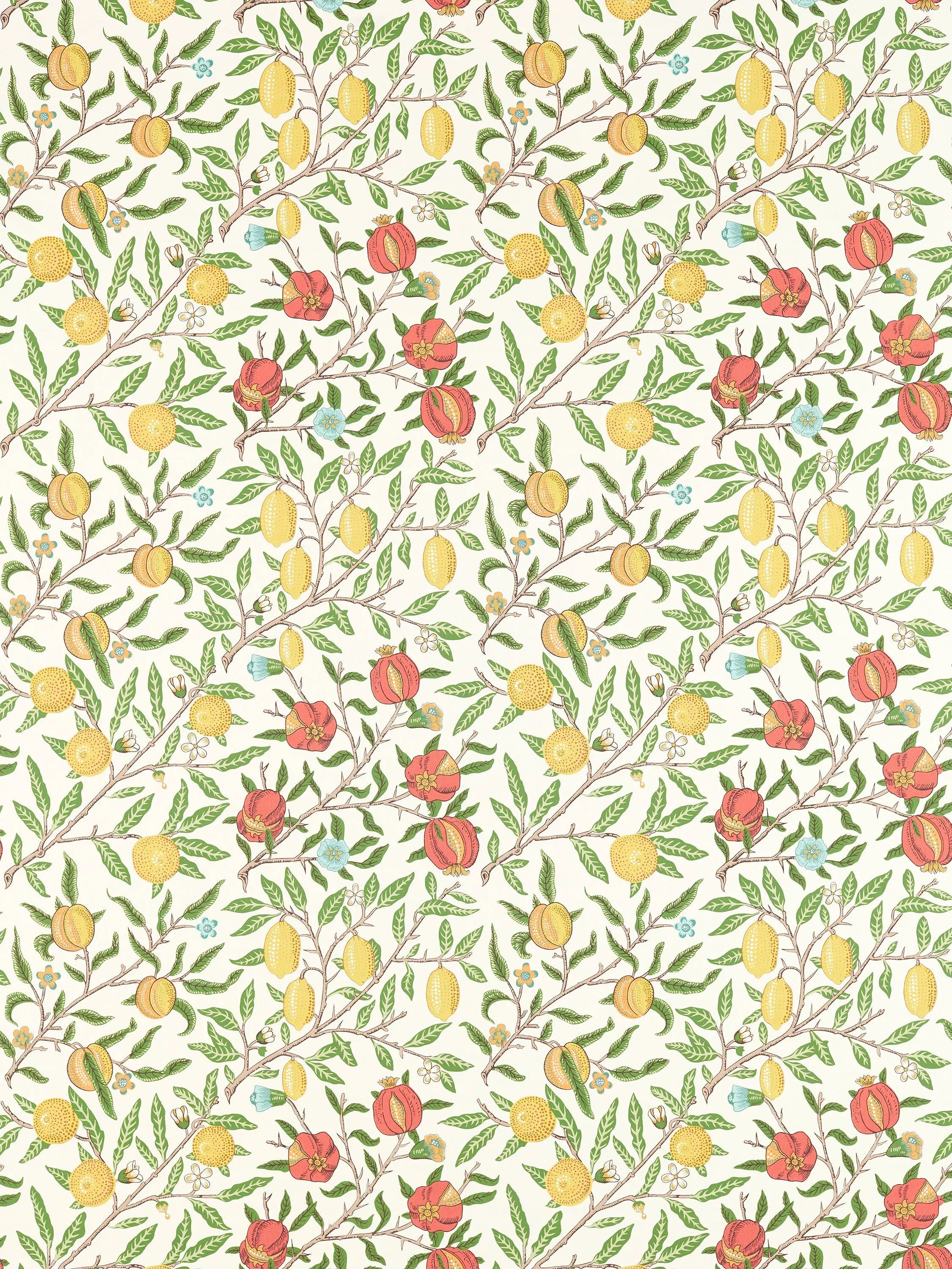 Morris & Co. Fruit fabric 141cm - British product