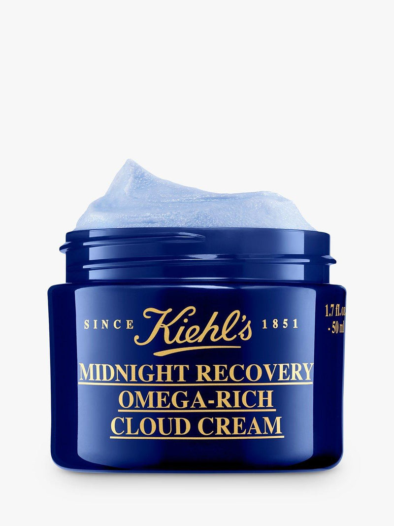 Kiehl's Midnight Recovery Omega Rich Cloud Cream 50ml, imported from the UK