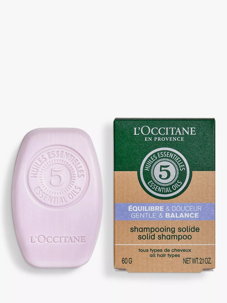 L'OCCITANE Gentle & Balance Solid Shampoo, 60g