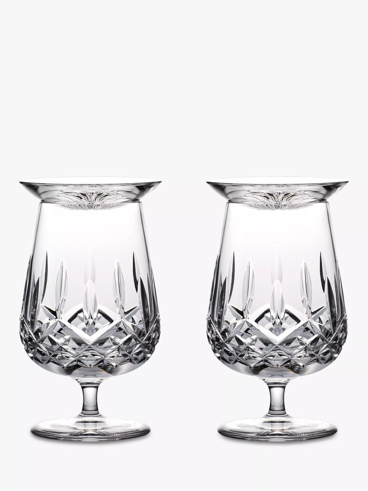 Waterford Lismore cut glass snifter set 250ml (British brand)