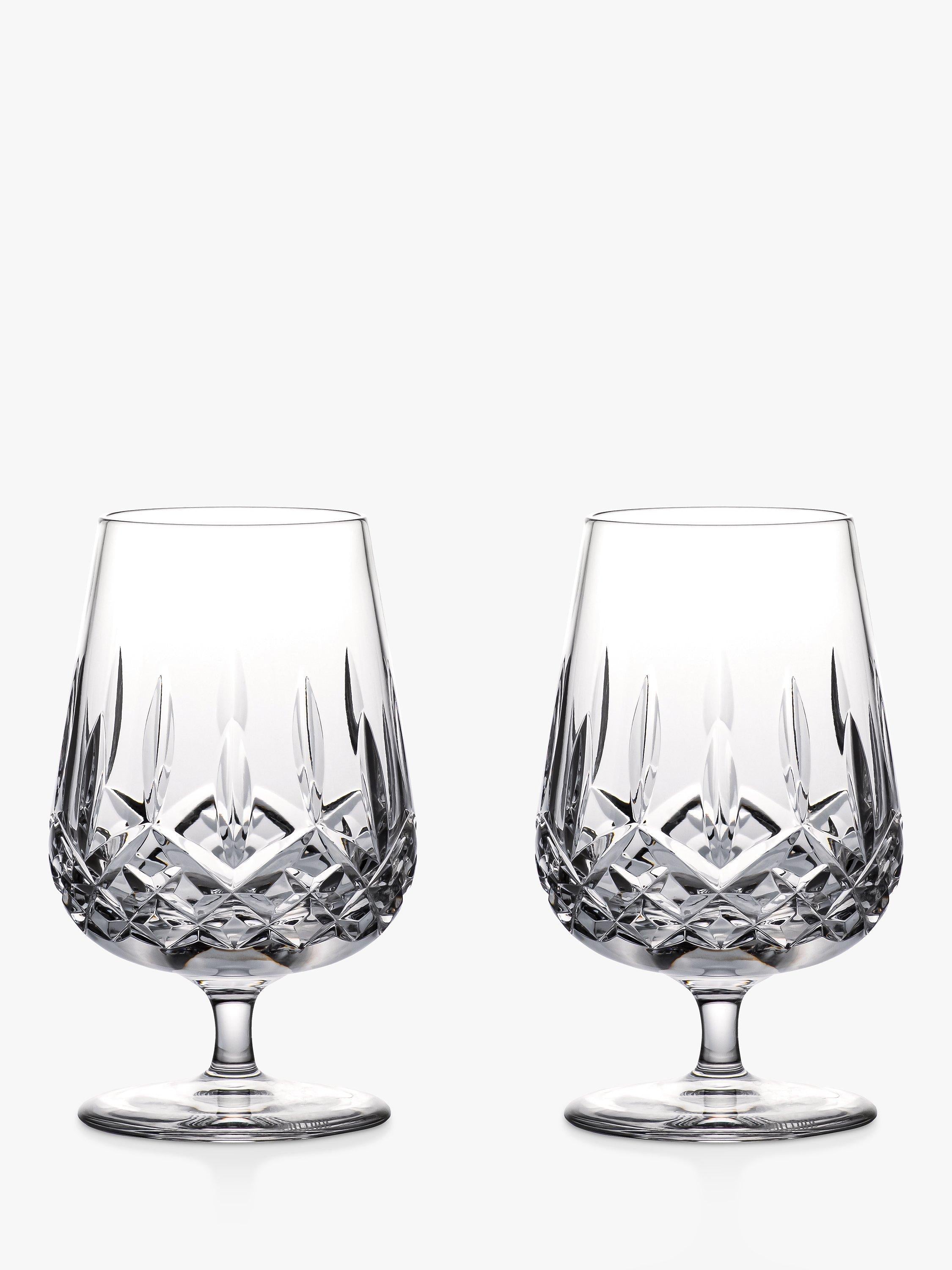 Waterford Lismore cut glass snifter set 250ml (British brand)