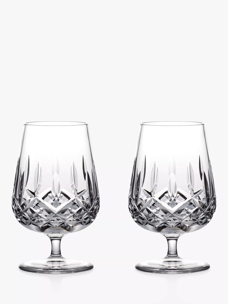Waterford Lismore cut glass snifter set 250ml (British brand)