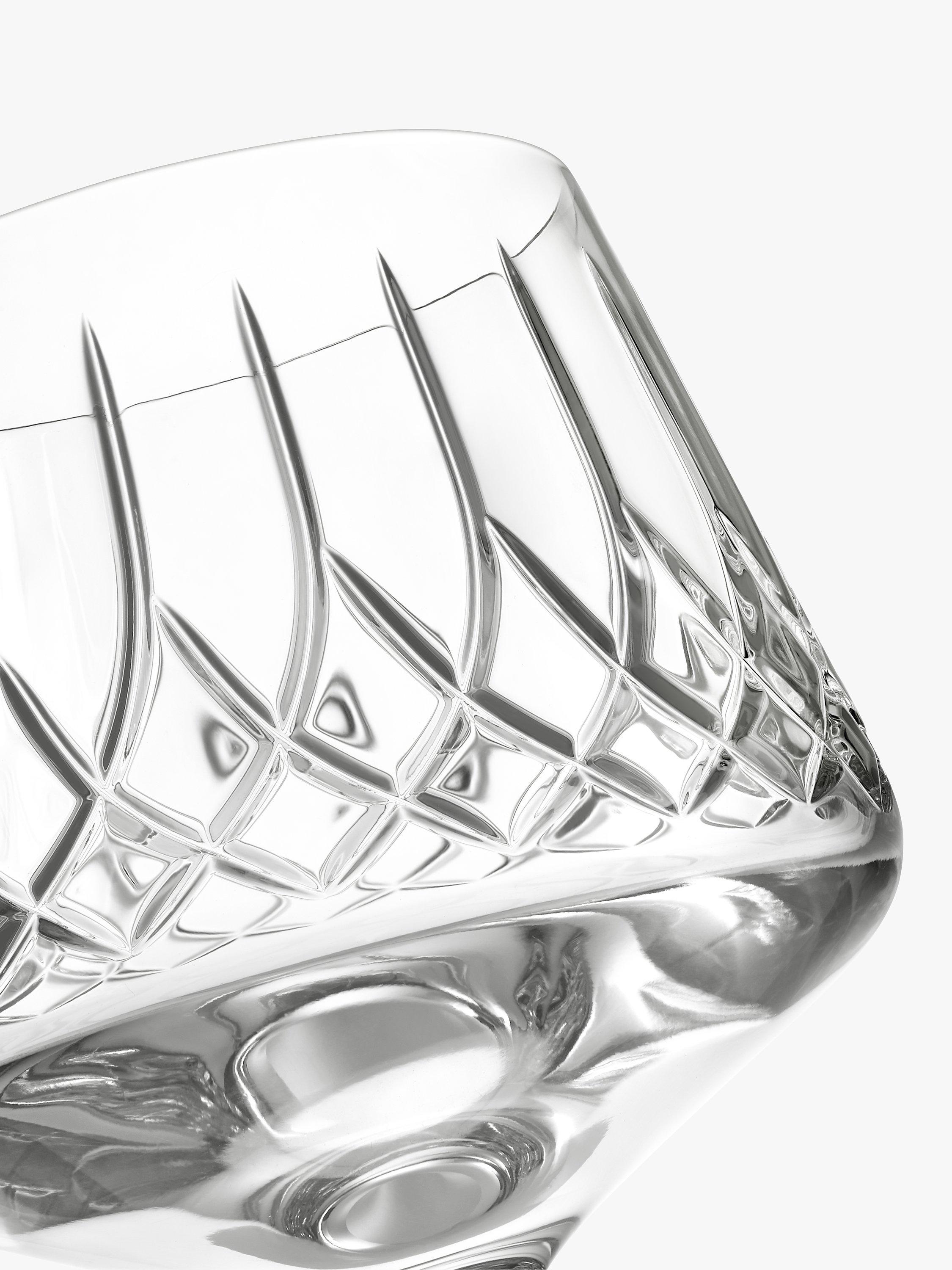 Waterford Crystal universal wine glass set of 2, 420ml, clear cut crystal (British brand)