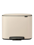 Brabantia Bo Pedal Bin, 36L, Soft Beige