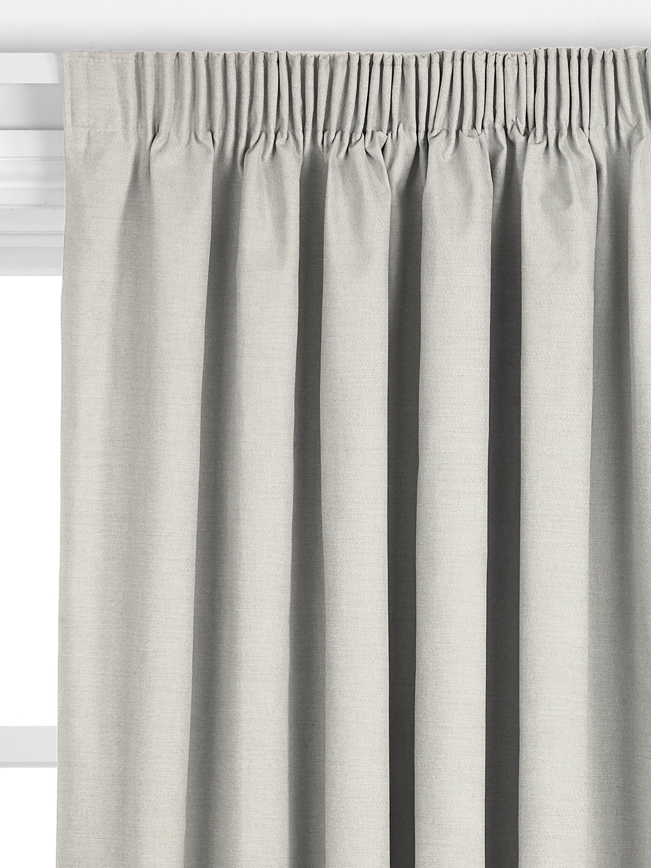 John Lewis made to measure curtains in oyster linen blend, imported from the UK