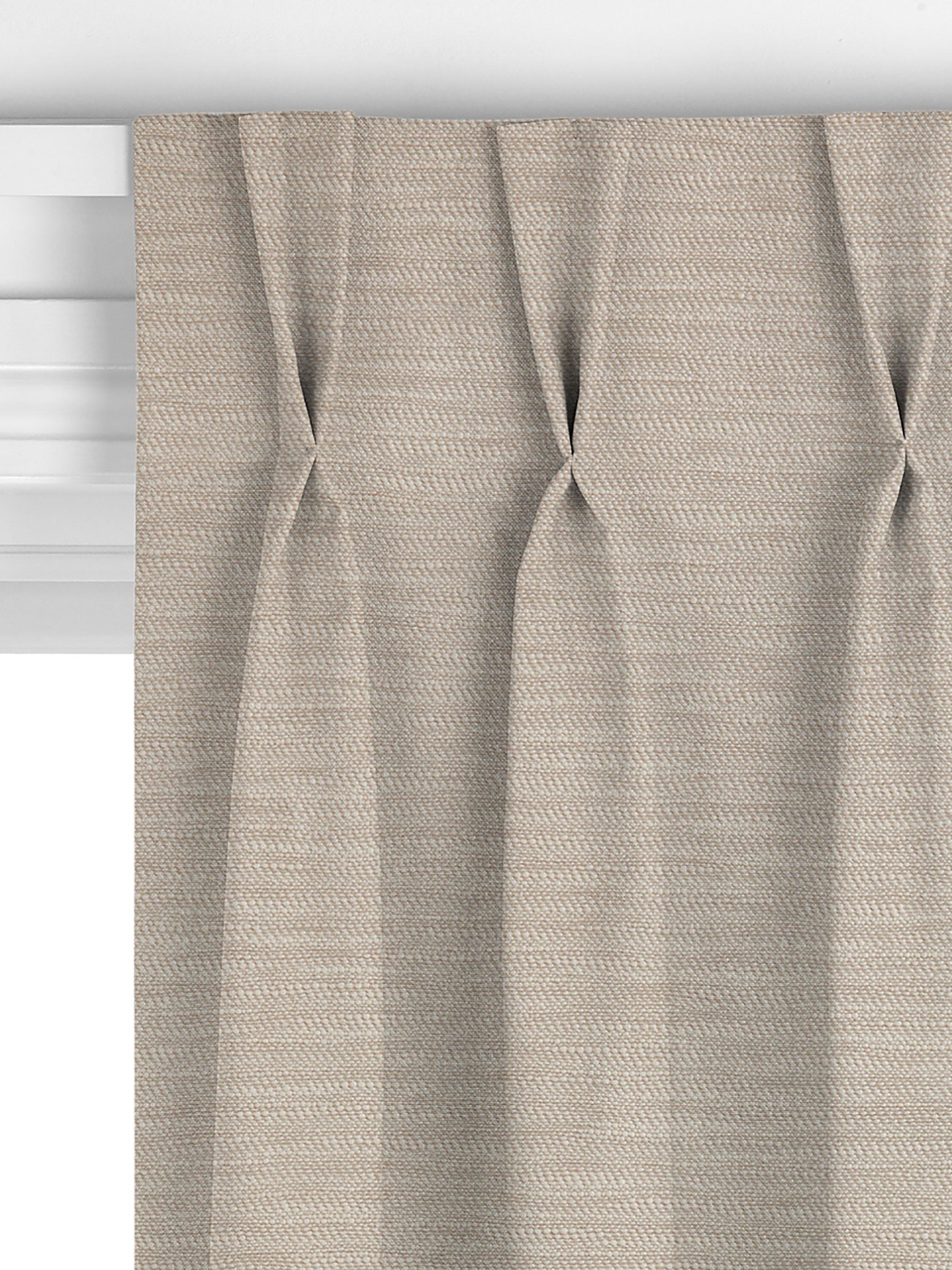 John Lewis cotton linen slub curtains made to measure, imported from the UK