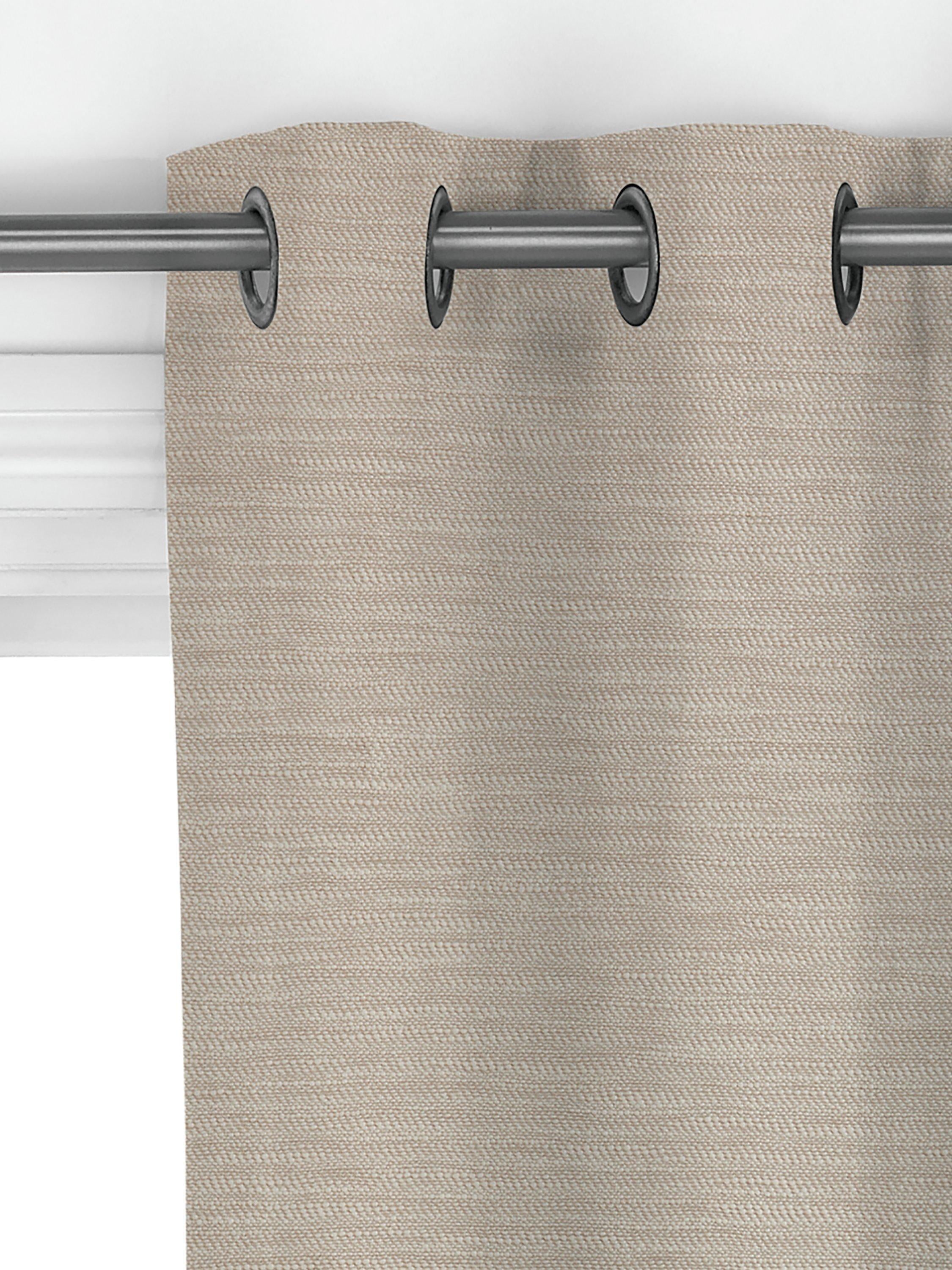 John Lewis cotton linen slub curtains made to measure, imported from the UK