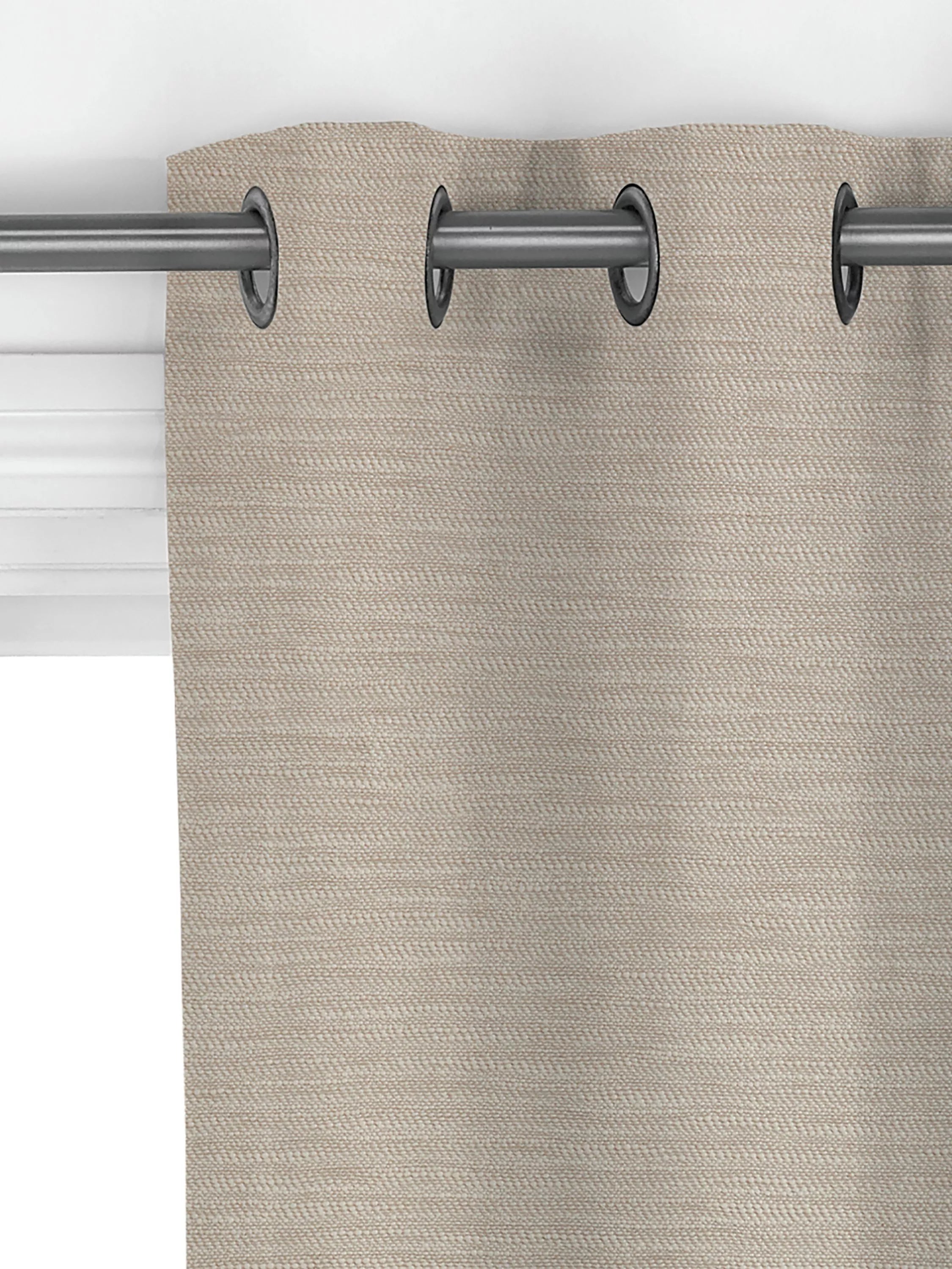 John Lewis cotton linen slub curtains made to measure, imported from the UK