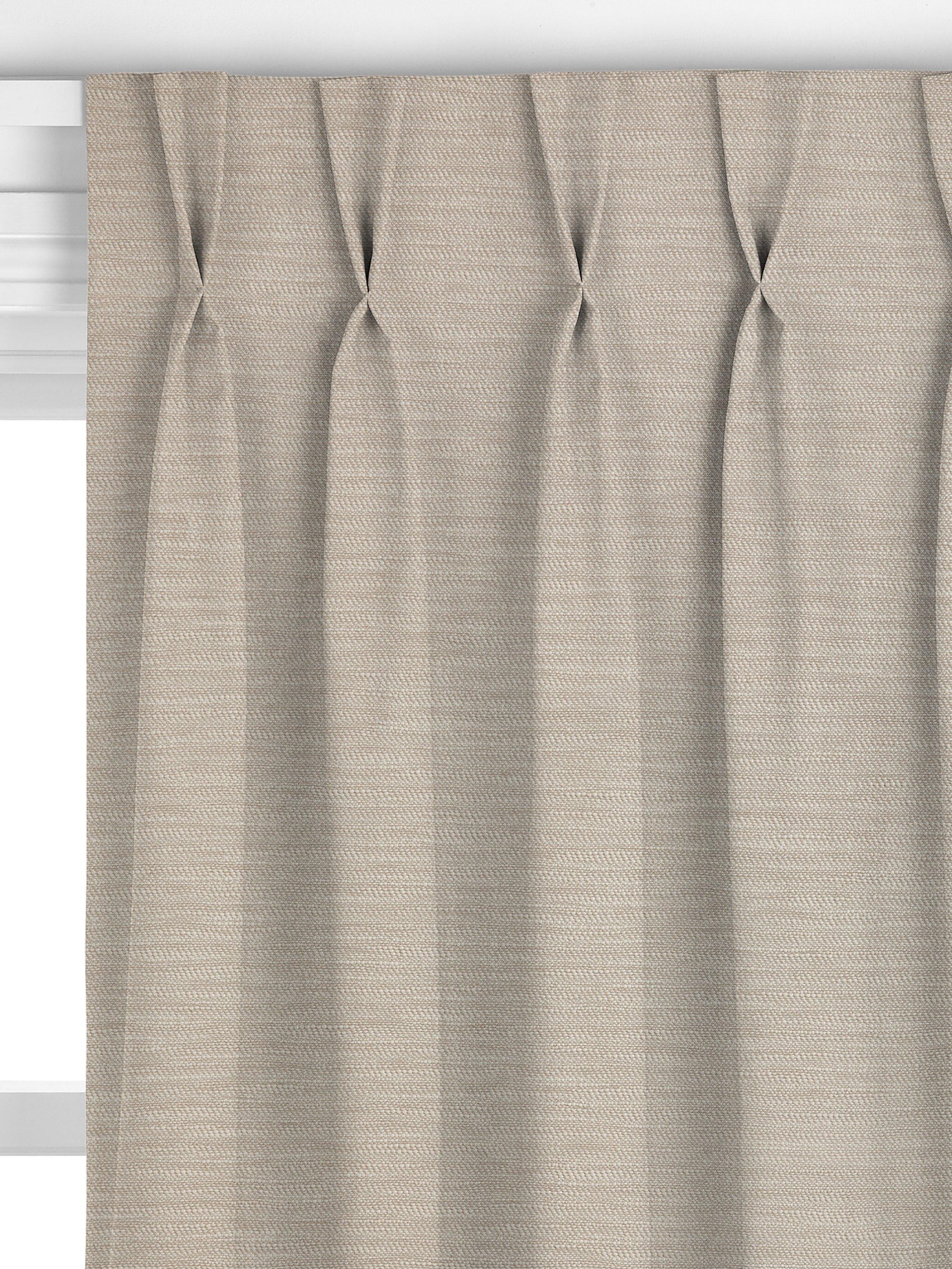 John Lewis cotton linen slub curtains made to measure, imported from the UK