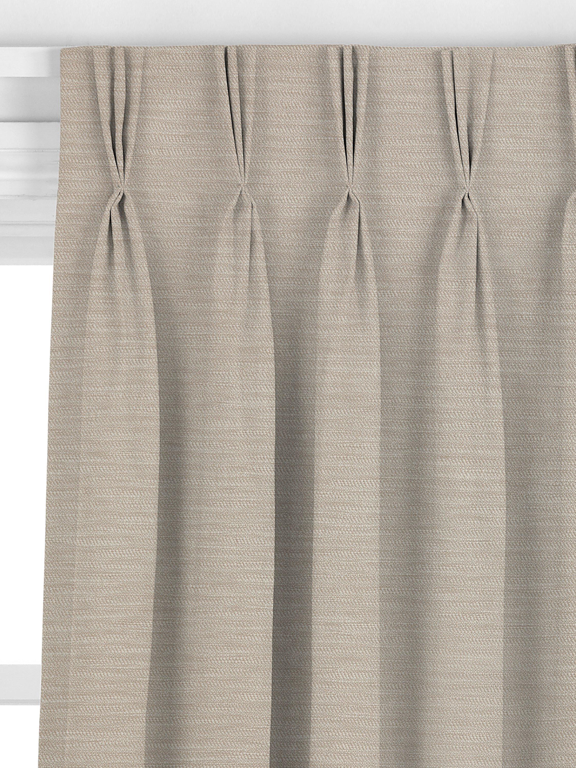 John Lewis cotton linen slub curtains made to measure, imported from the UK
