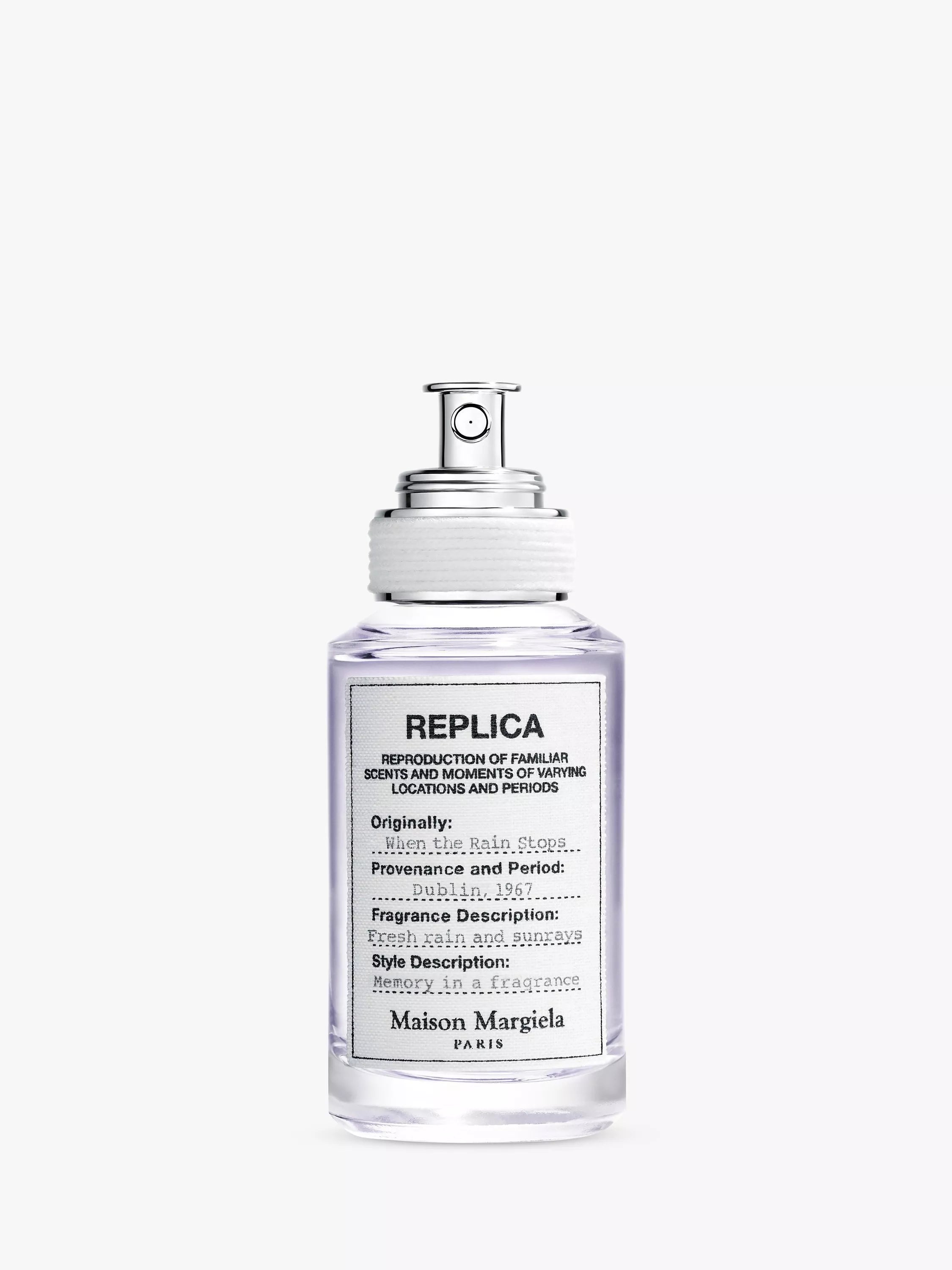 Maison Margiela When the Rain Stops Eau de Toilette, imported from the UK