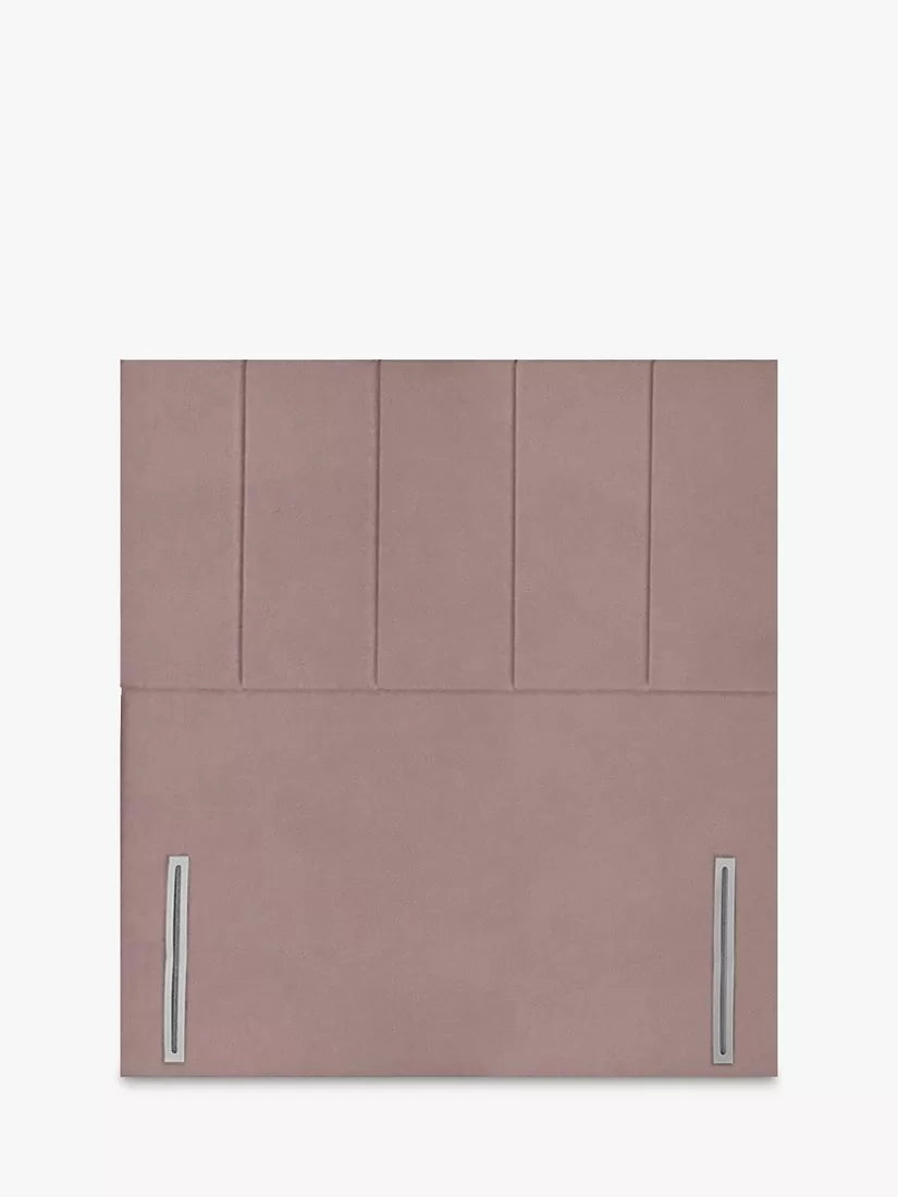 Silentnight Siena Full Height Headboard, King Size, Dusky Pink