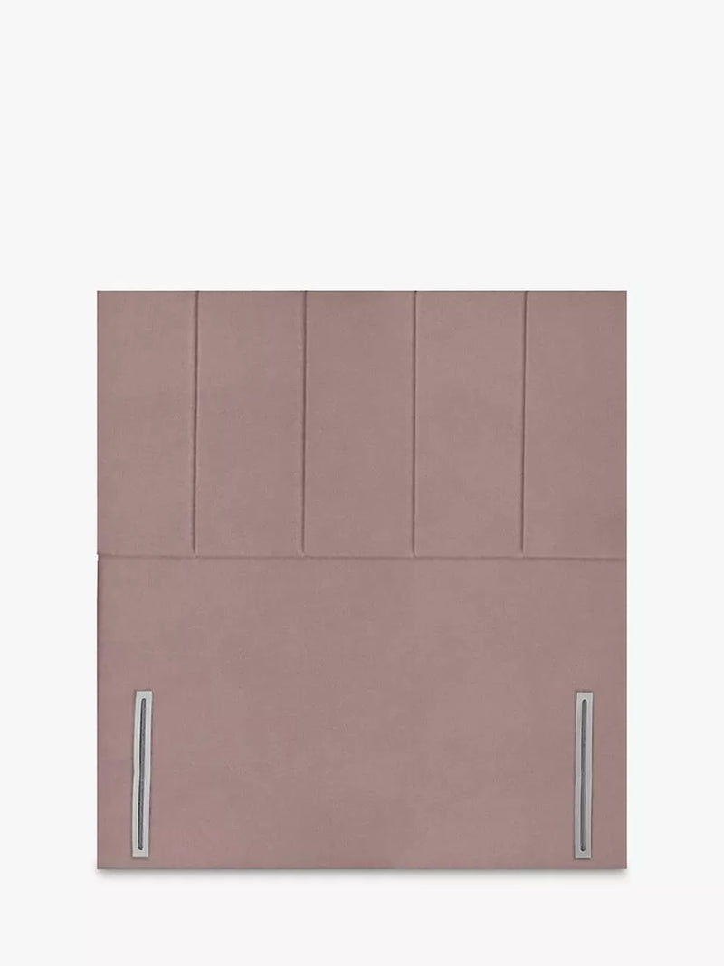 Silentnight Siena Full Height Headboard, King Size, Dusky Pink