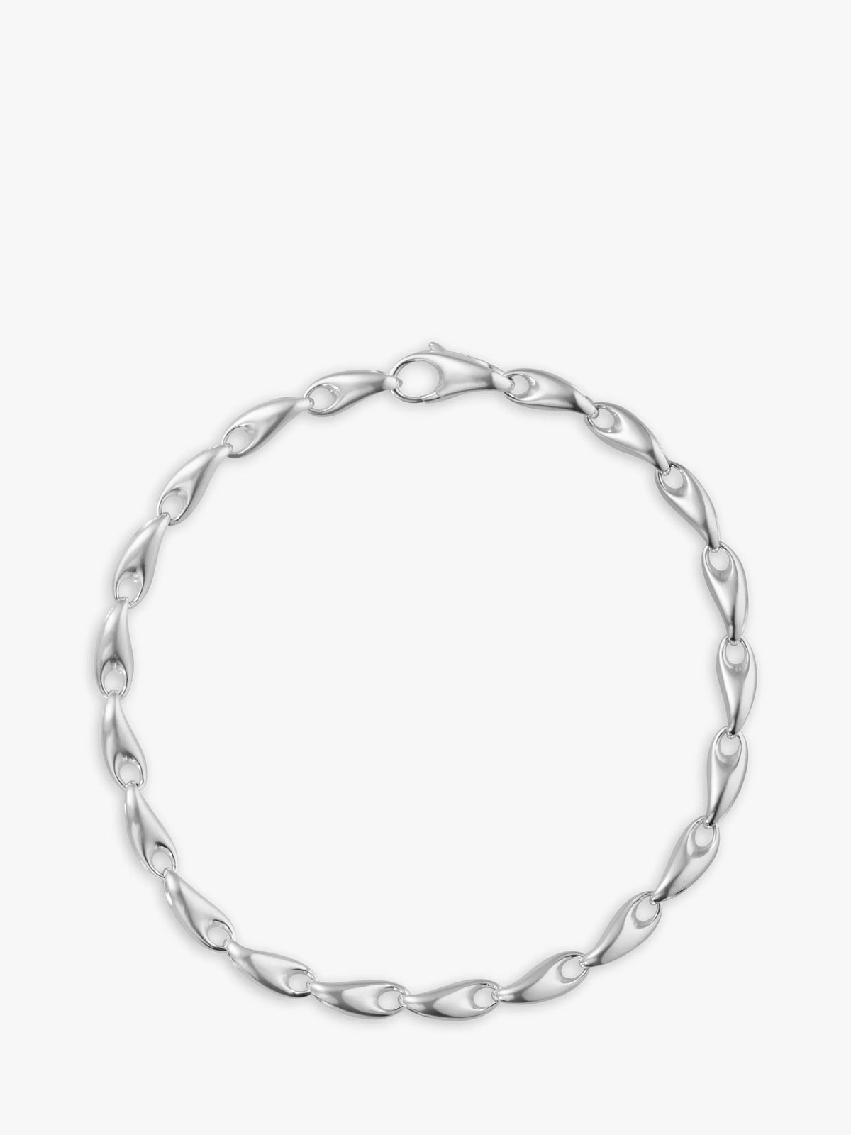 Georg Jensen silver link bracelet 18cm - British product