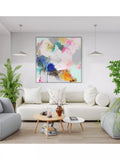 John Lewis abstract canvas print Transformation 84x84cm - British product