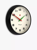 Newgate Clocks retro wall clock 40cm, imported from the UK