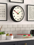 Newgate Clocks retro wall clock 40cm, imported from the UK