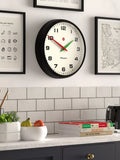 Newgate Clocks retro wall clock 40cm, imported from the UK