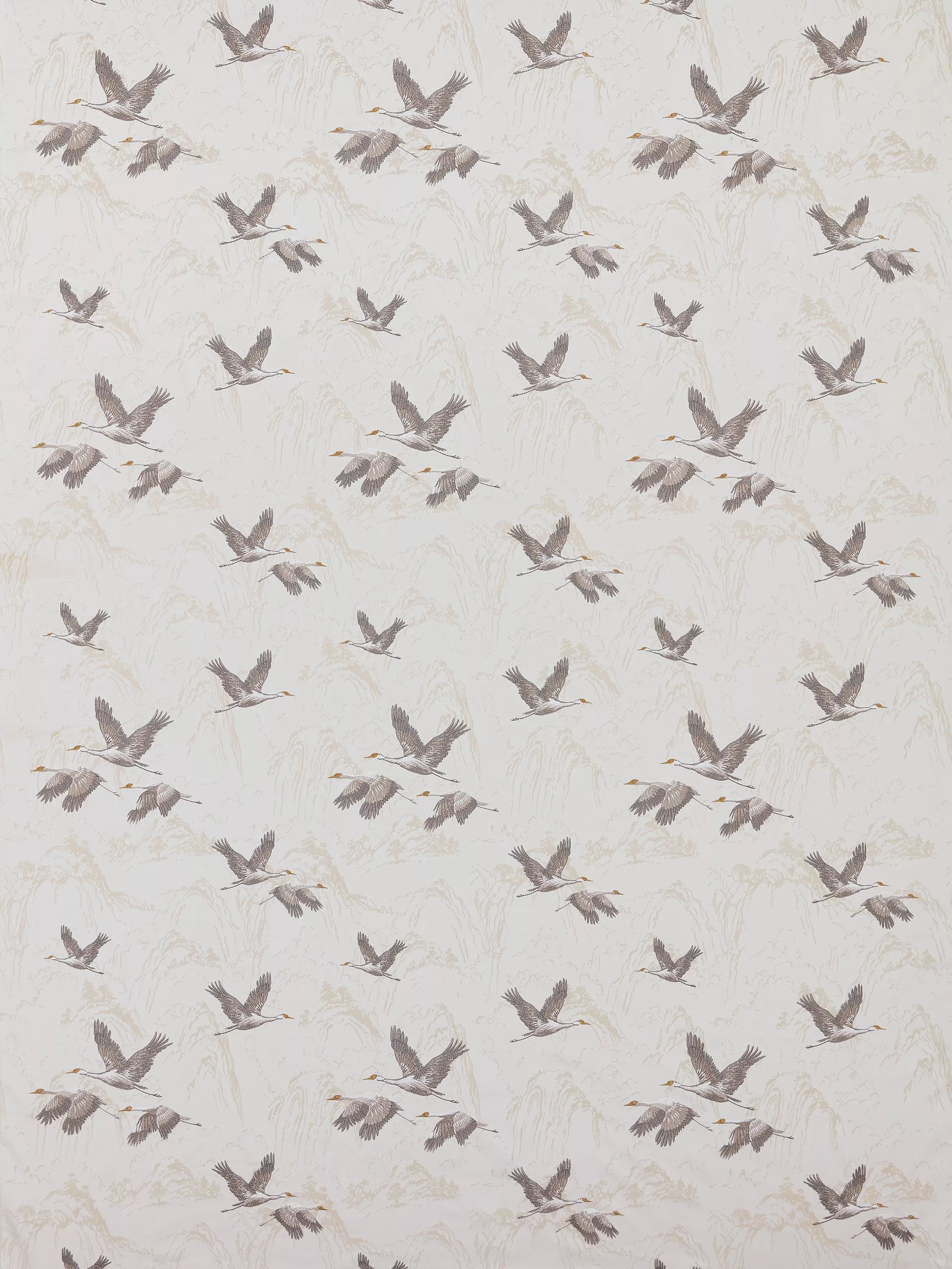 Laura Ashley Animalia Embroidered Furnishing Fabric