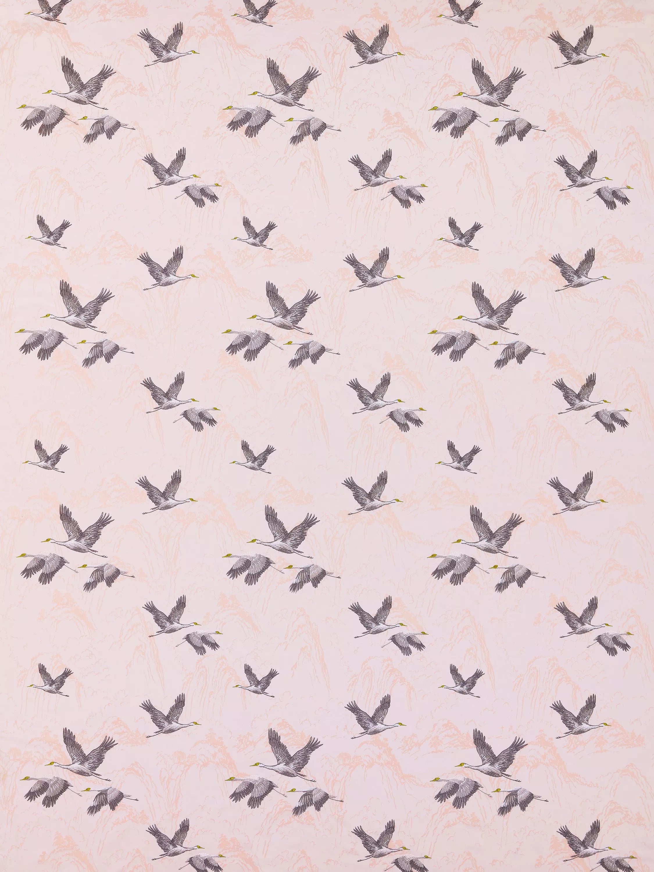Laura Ashley Animalia Embroidered Furnishing Fabric