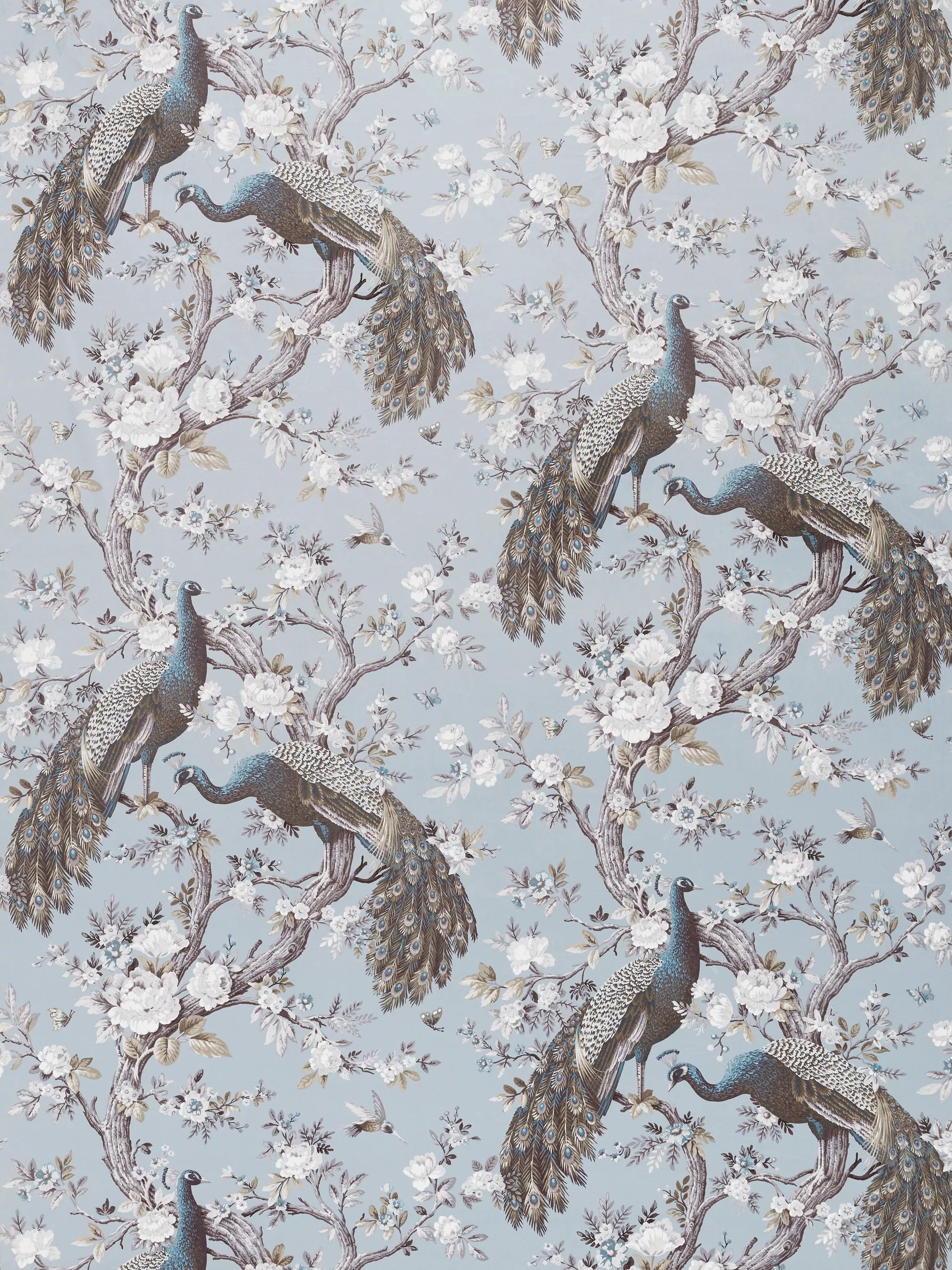 Laura Ashley Belvedere velvet furnishing fabric - British product