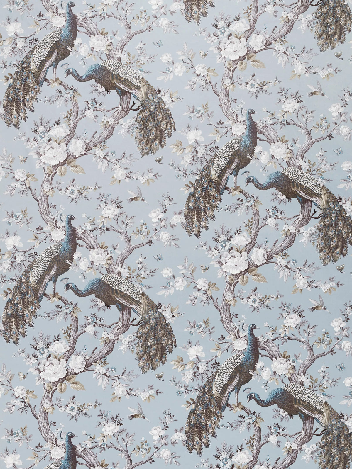 Laura Ashley Belvedere velvet furnishing fabric - British product
