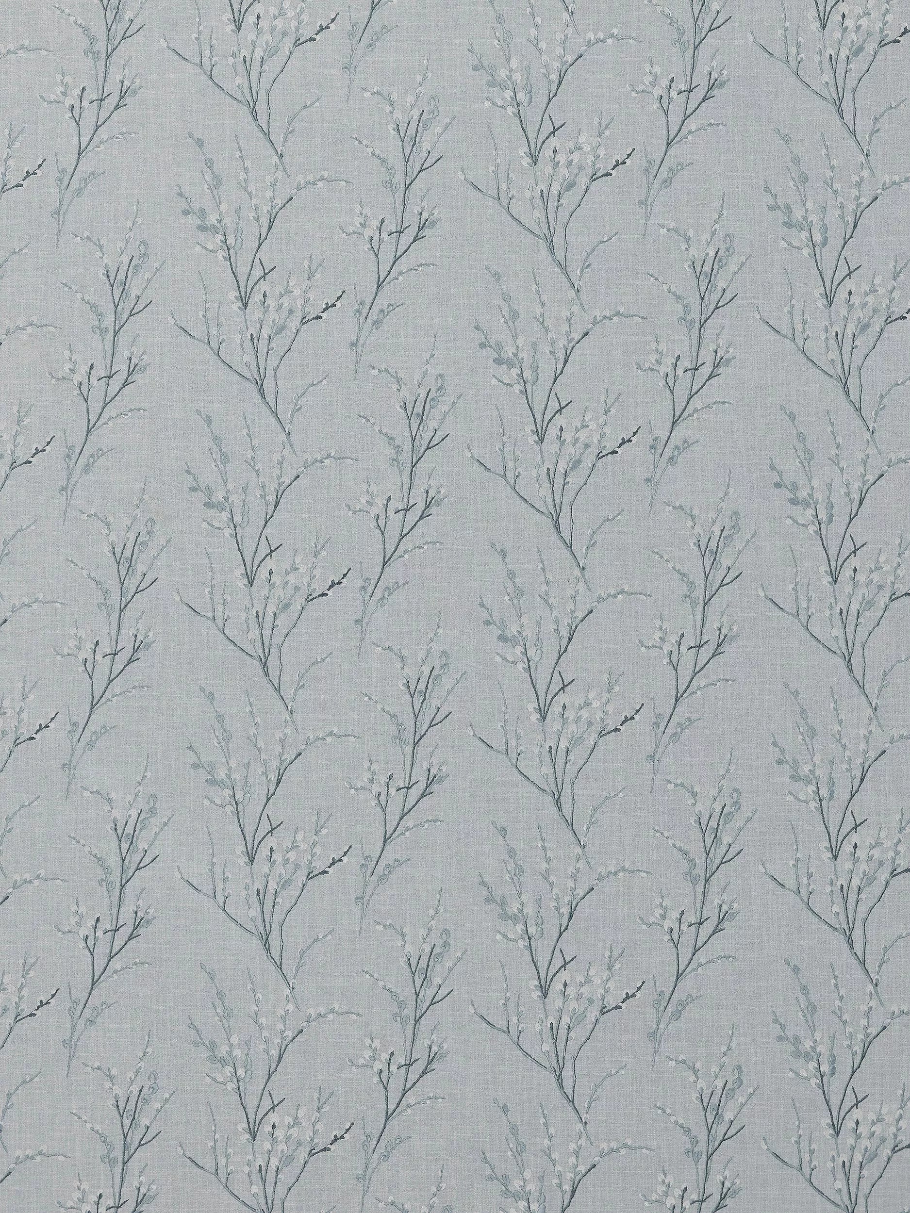 Laura Ashley Pussy Willow embroidered furnishing fabric - British product