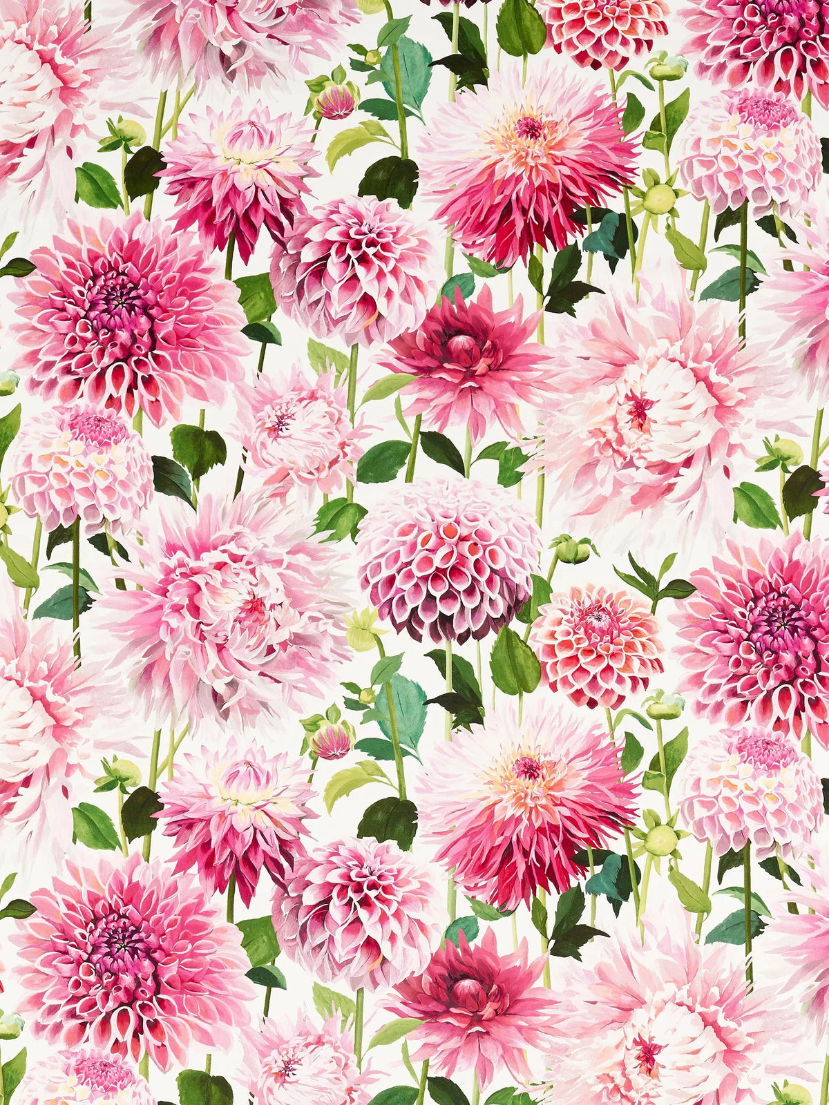 Harlequin Dahlia furnishing fabric floral pattern (British brand)