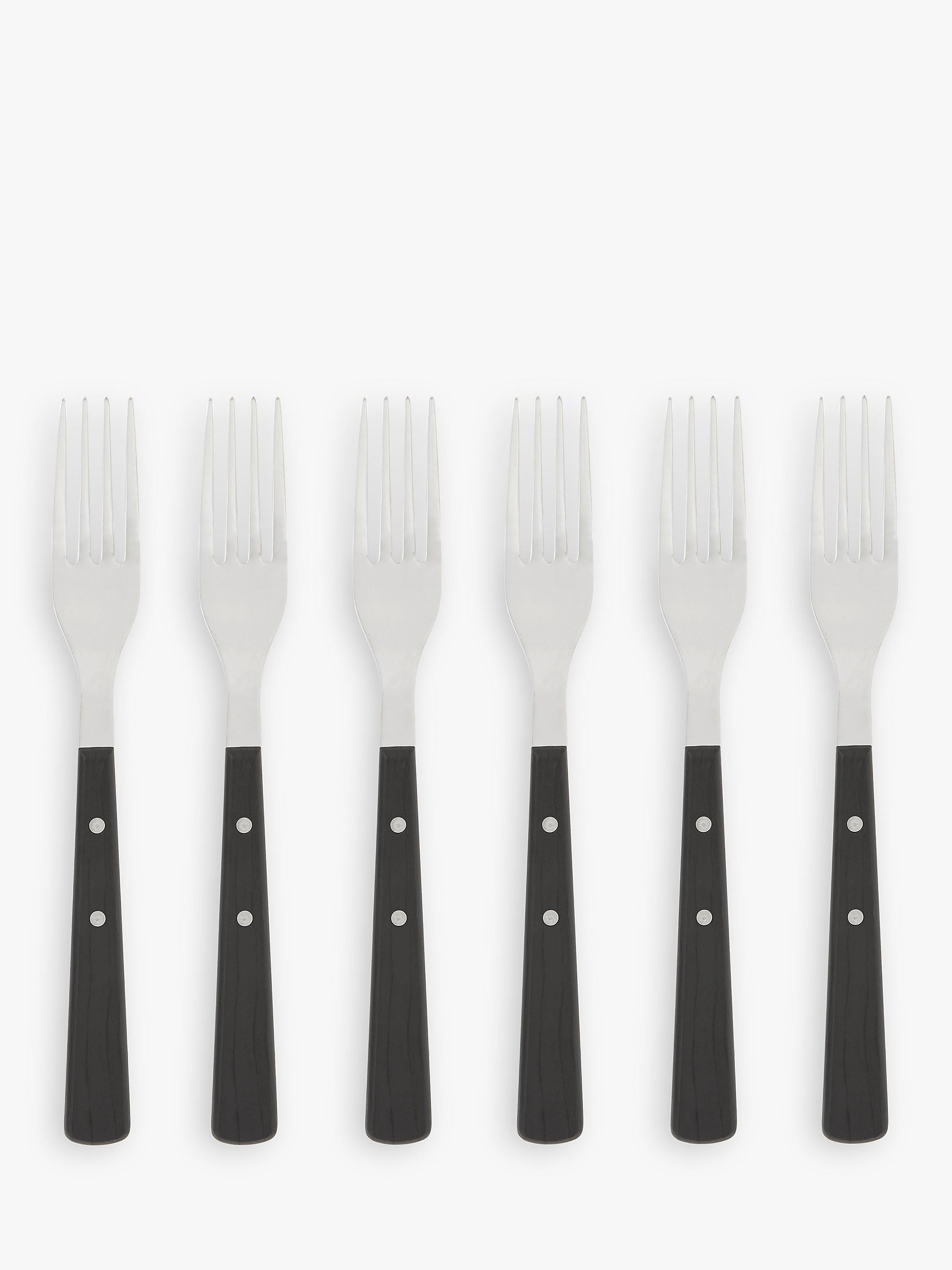John Lewis Bevel stainless steel cutlery set 18 piece, UK version