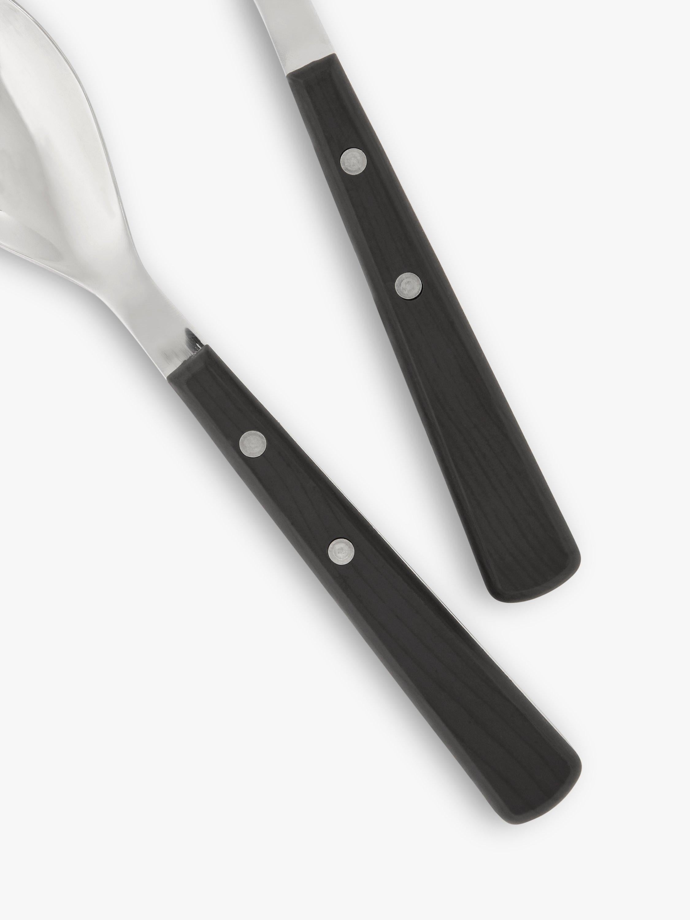 John Lewis Bevel stainless steel teaspoons set of 6, UK version