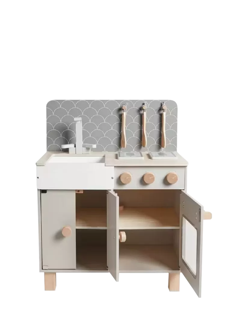 John Lewis modern wooden play kitchen - British product