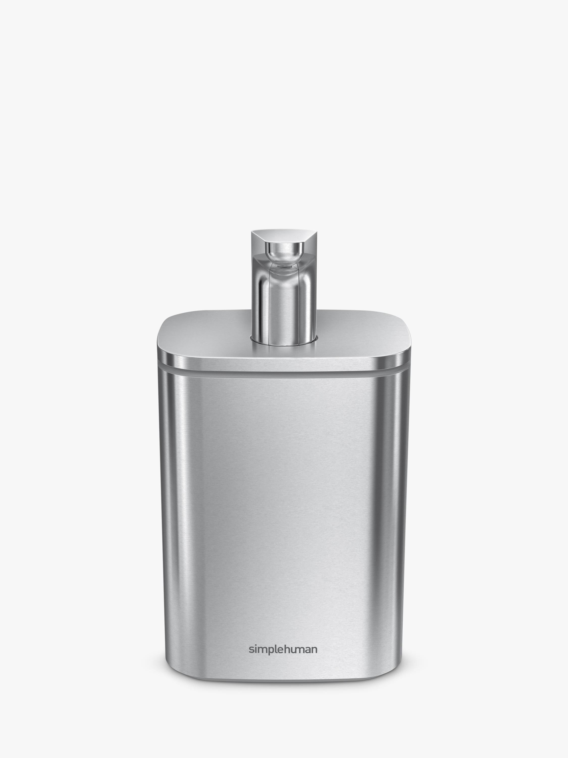 Simplehuman Pulse Pump Soap Dispenser Brushed Steel 473ml, imported from the UK
