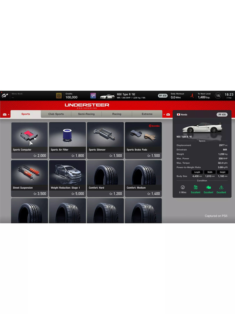 Sony Gran Turismo 7 racing game PS5, imported from the UK