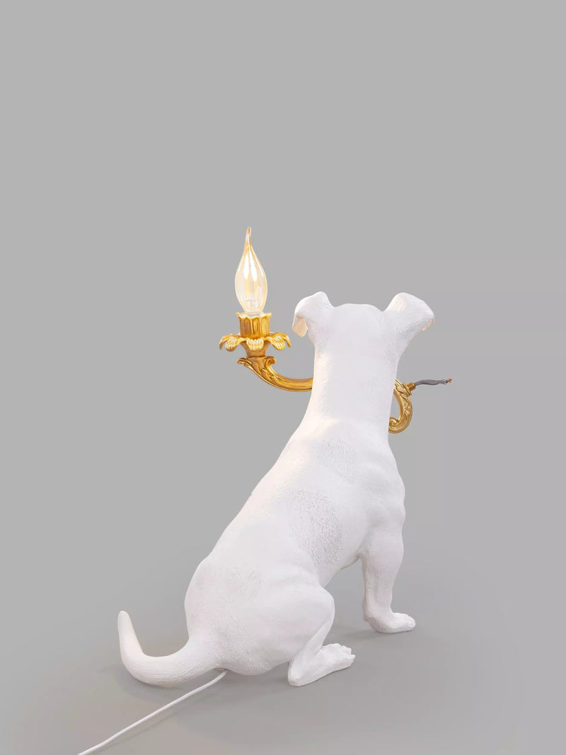 Seletti Rio white table lamp resin matte finish (British brand)