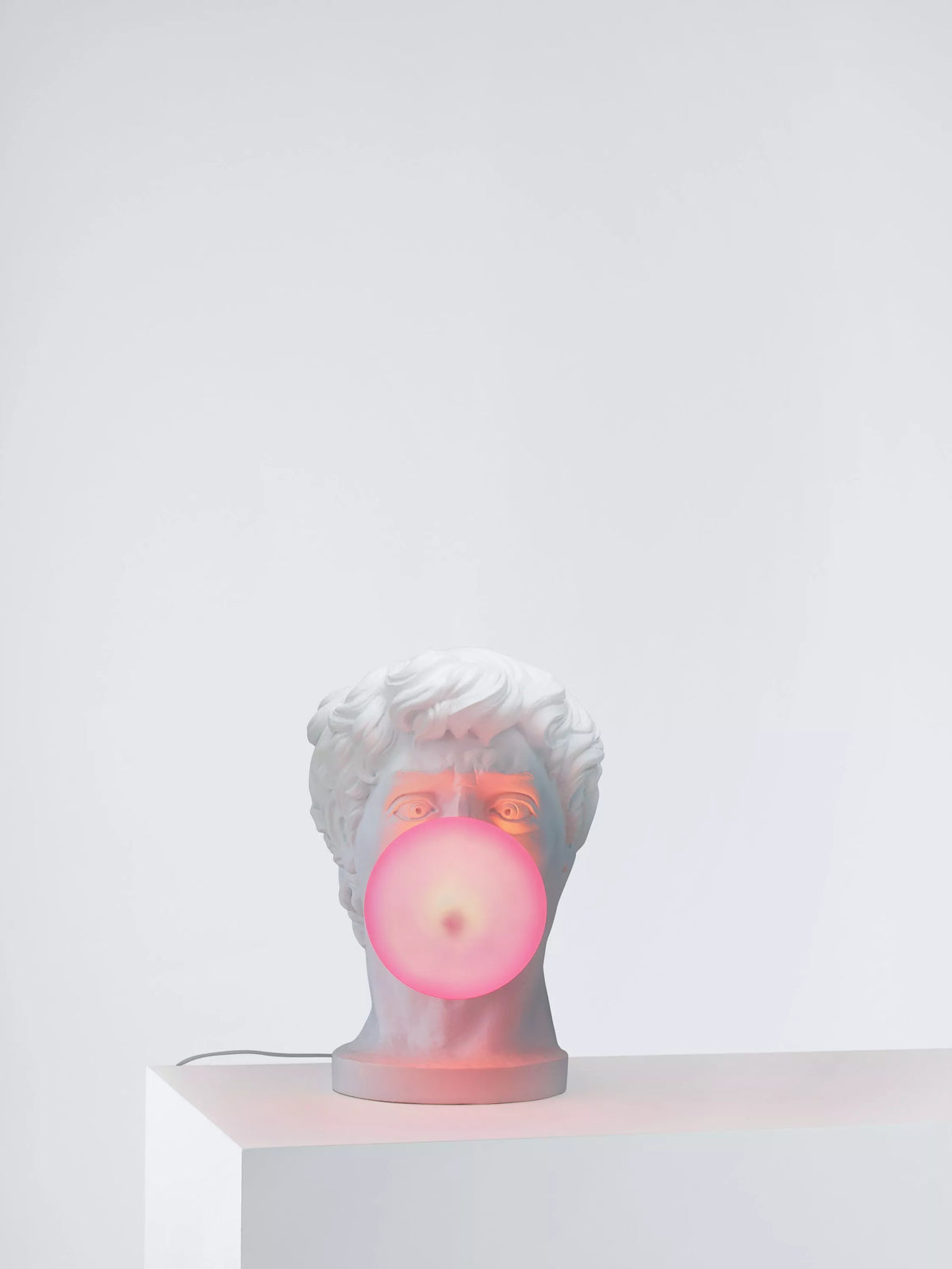 Seletti Wonder table lamp novelty bubblegum design, UK version