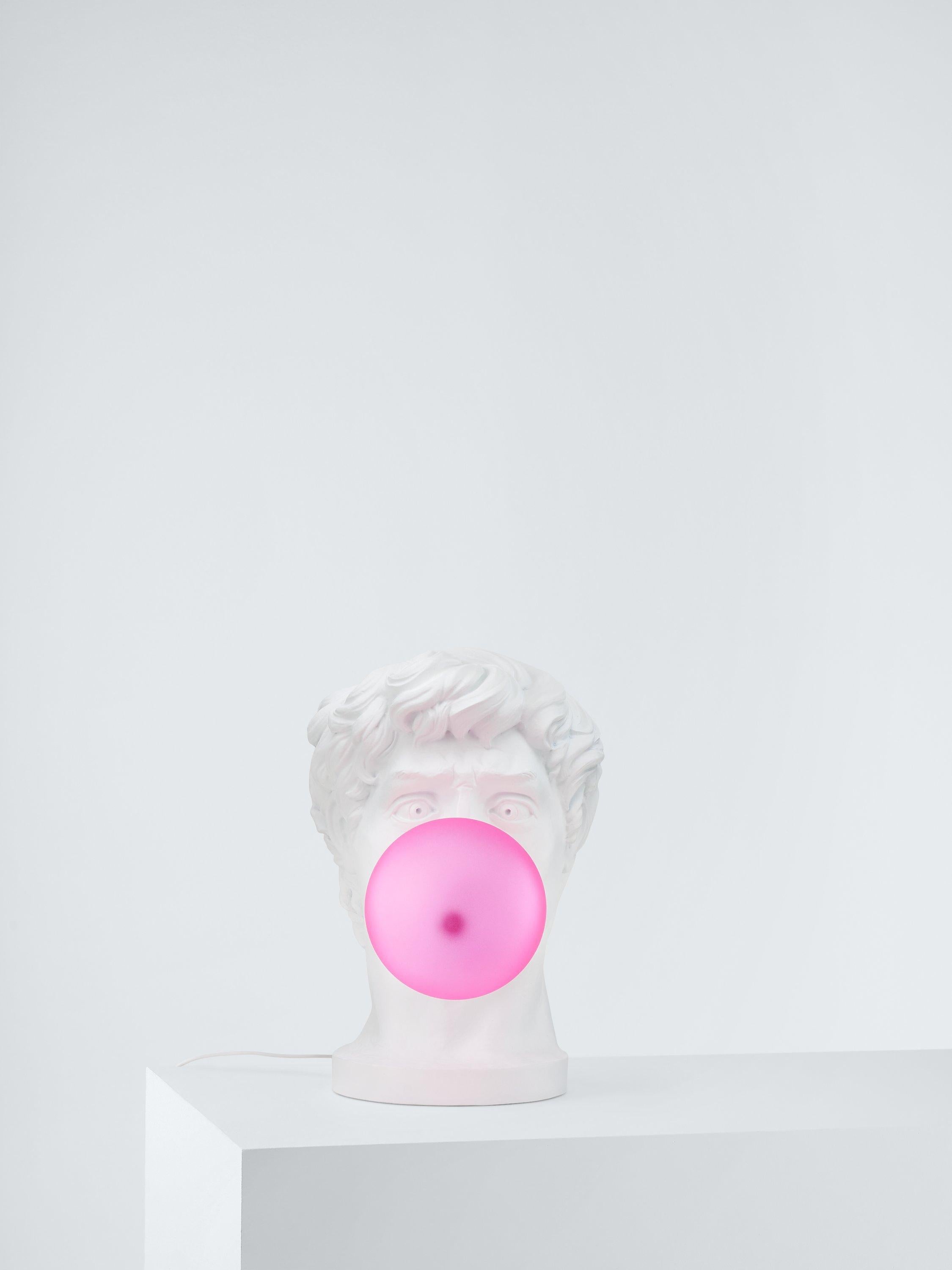 Seletti Wonder table lamp novelty bubblegum design, UK version
