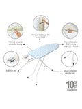 Brabantia ironing board C 124x45cm freestanding, UK version