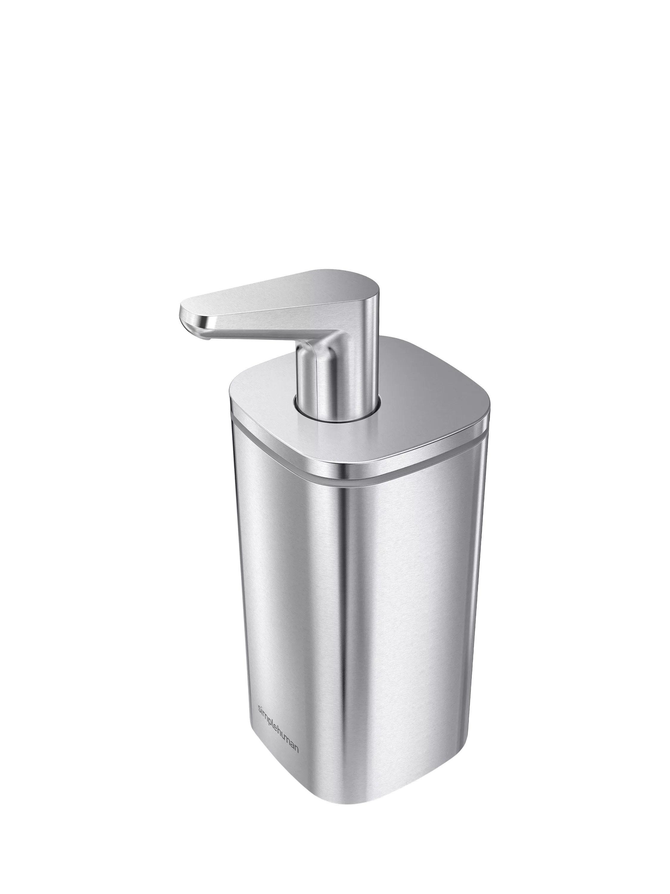 Simplehuman pulse pump soap dispenser brushed steel 295ml, imported from the UK