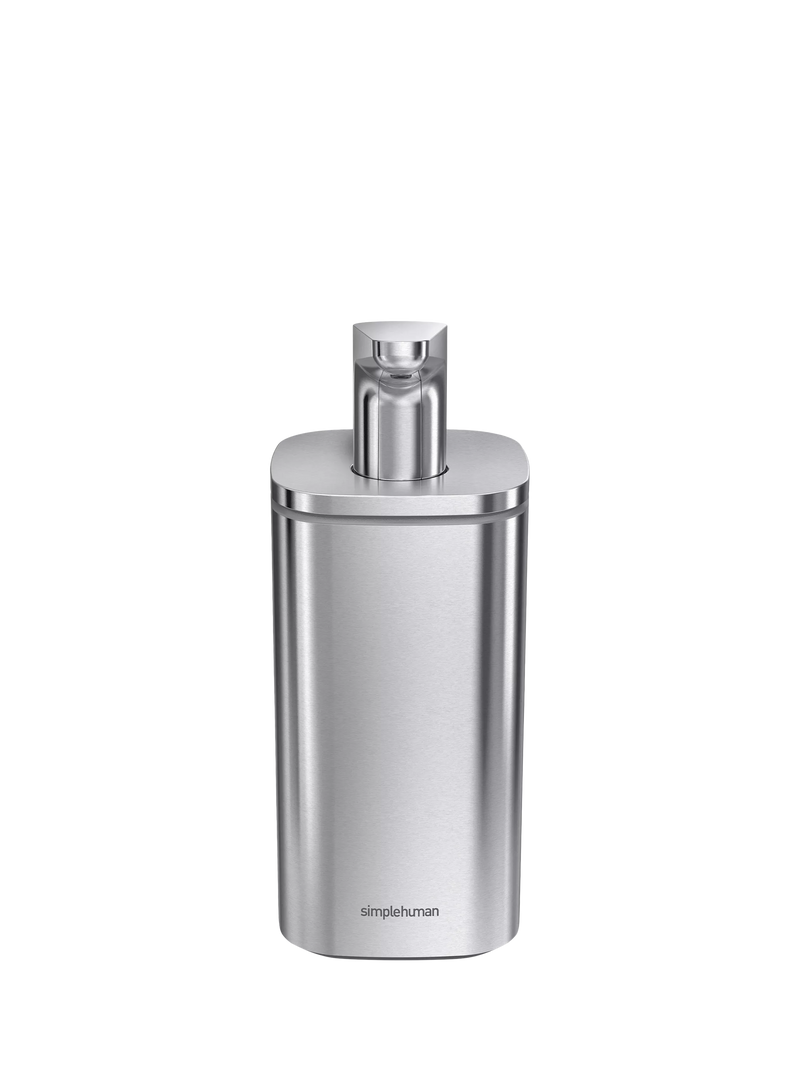 Simplehuman pulse pump soap dispenser brushed steel 295ml, imported from the UK