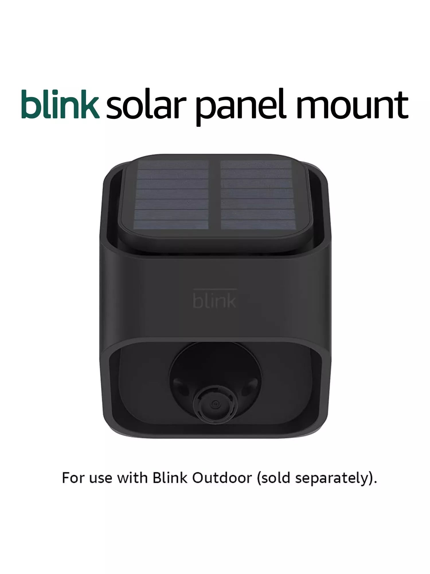 Amazon Blink solar panel mount for Outdoor camera, UK version