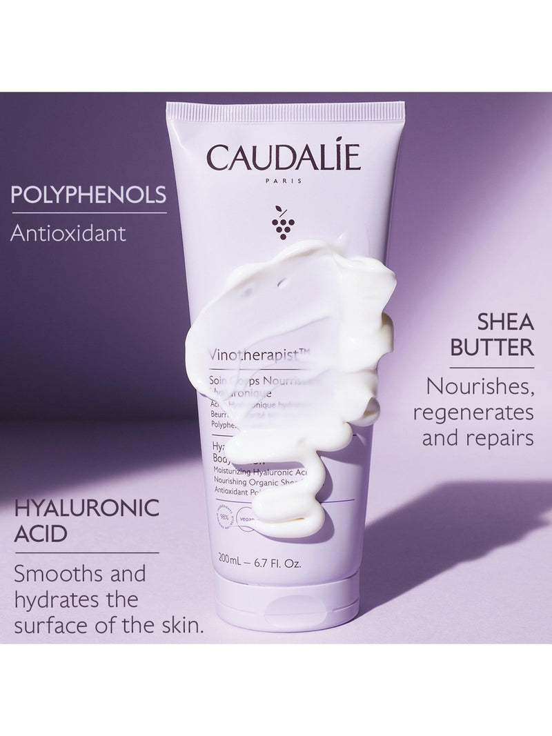 Caudalie Vinotherapist hyaluronic nourishing body lotion 200ml - British product