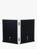 Laura Ashley Harrison linen double photo frame for 4x6 inch photos, UK version