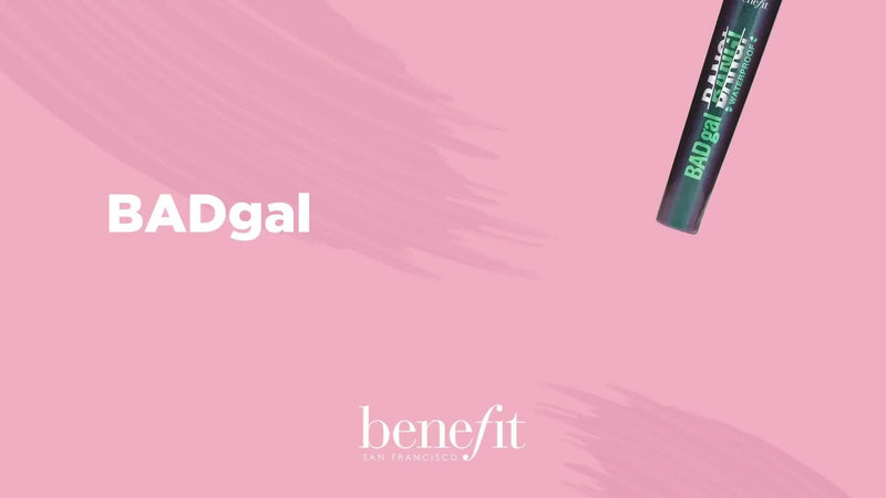 Benefit waterproof volumising mascara in black - British product