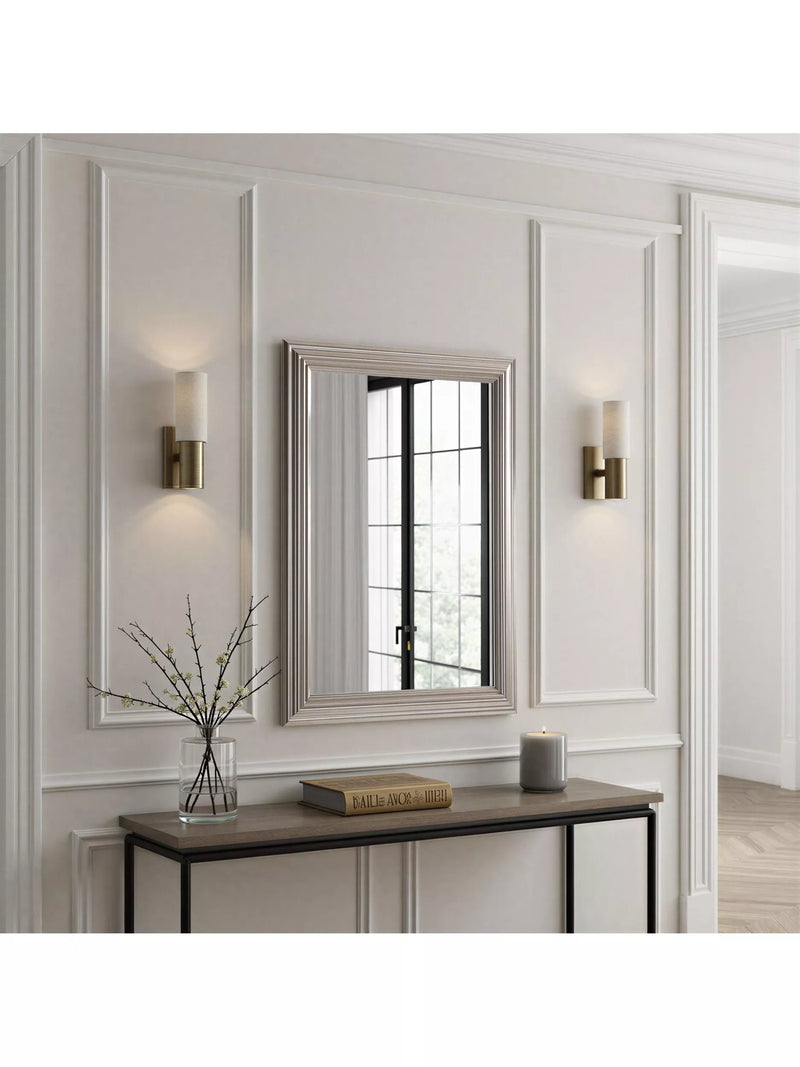 Yearn Contemporary Rectangular Wall Mirror, 74 x 102cm